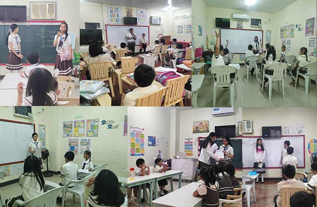 Grade 6 Pupils serve as Teachers in celebration of Teachers’ Day at PJLC